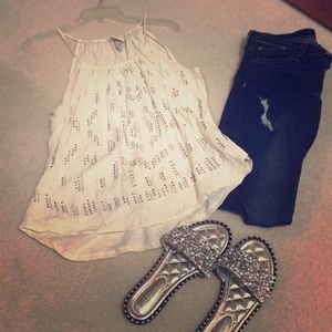 Knox Rose Studded Tank Top